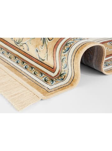 Hanse Home Dywan tkany "Antique Flowers - Samt" w kolorze kremowo-beżowym