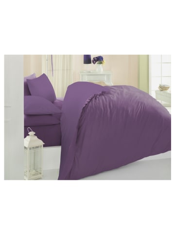 Colourful Cotton Komplet pościeli renforcé w kolorze fioletowym