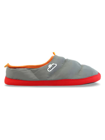 nuvola Pantoffels "Classic Party" donkergrijs/rood