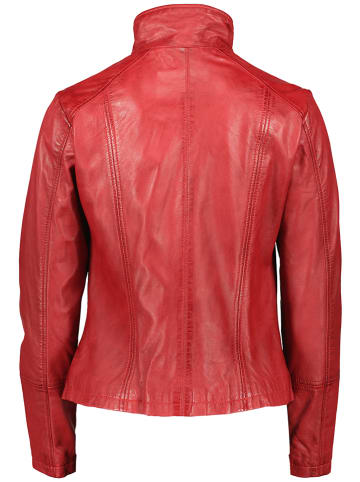 7eleven Leren jas "Namika" rood