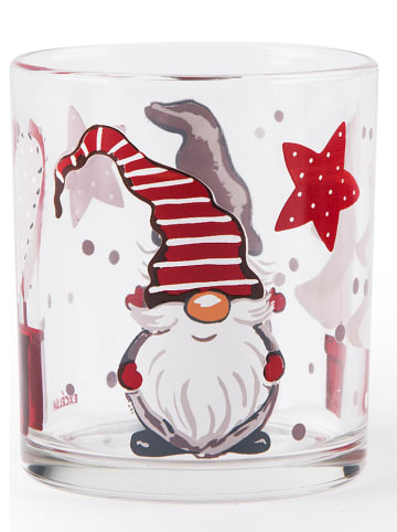 Trendy Kitchen by EXCÉLSA Szklanki (3 szt.) "Gnomo" w kolorze szarym - 250 ml