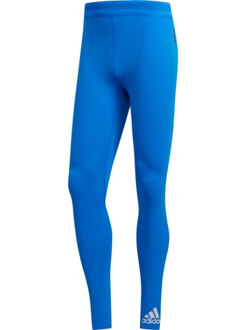 Adidas Legginsy sportowe "Heath Ready" w kolorze niebieskim