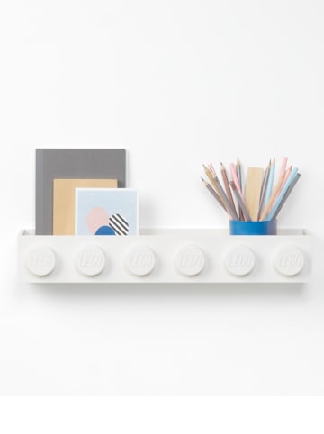 LEGO Regał ścienny w kolorze białym - 48 x 12 x 8 cm