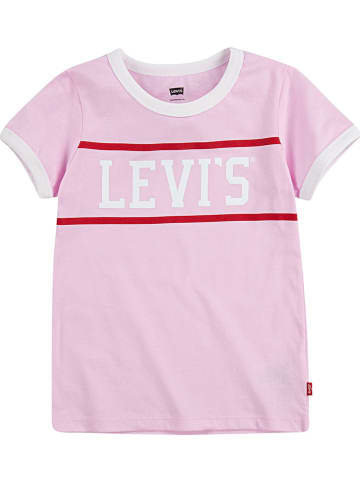 Levi's Kids Shirt "Logo Ringer" in Rosa