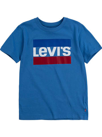 Levi's Kids Koszulka w kolorze niebieskim