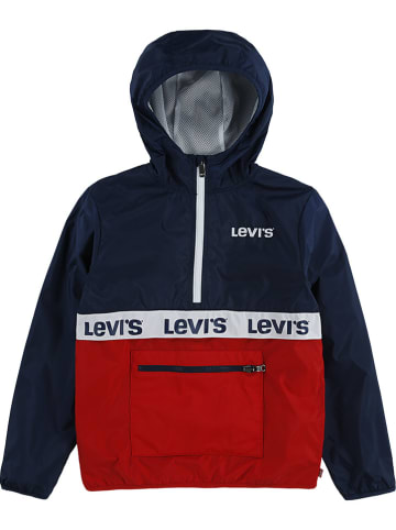 Levi's Kids Parka in Dunkelblau/ Rot