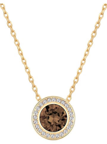 Park Avenue Vergold. Halskette mit Swarovski Kristallen - (L)42 cm