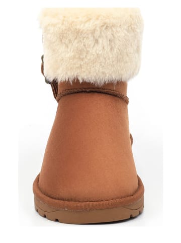 ISLAND BOOT Winterboots "Afina" in Hellbraun