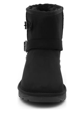ISLAND BOOT Botki zimowe "Belga" w kolorze czarnym
