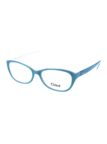 Chloé Lesebrille "CE2619" in Türkis/ Weiß