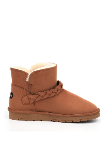 Blackfield Winterboots "Cara" in Hellbraun