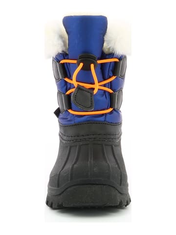 Kickers Winterlaarzen "Seal Snow" zwart/blauw