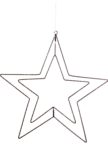 näve Lampa dekoracyjna LED w kolorze czarnym - Ø 38 cm