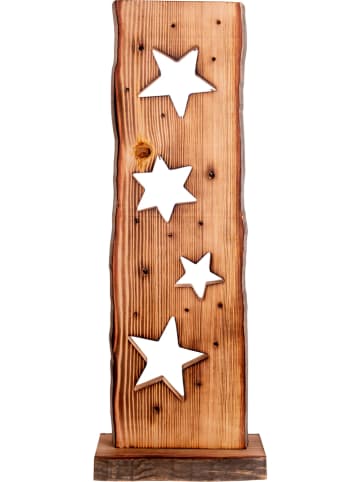 näve Lampa dekoracyjna LED w kolorze brązowym - wys. 60 cm