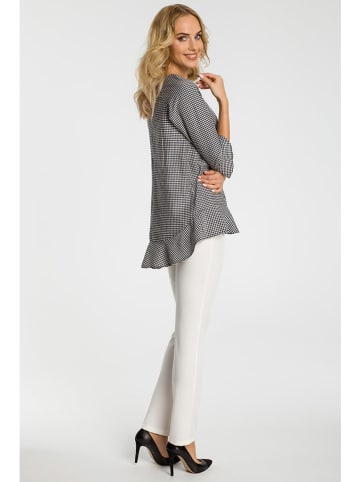 made of emotion Blouse zwart/wit