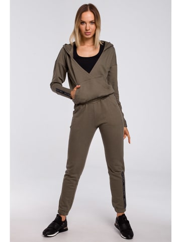 made of emotion Bluza w kolorze khaki
