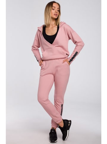 made of emotion Hoodie in Rosa
