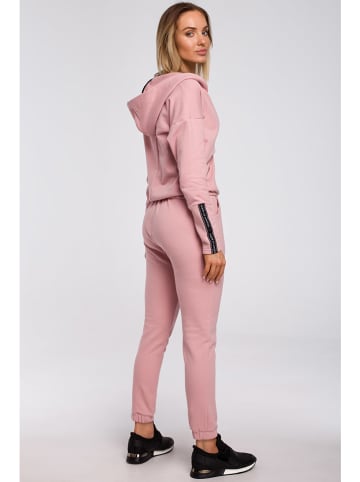 made of emotion Sweathose in Rosa