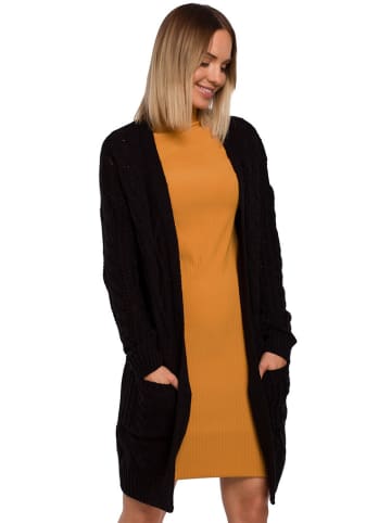 made of emotion Longcardigan in Schwarz