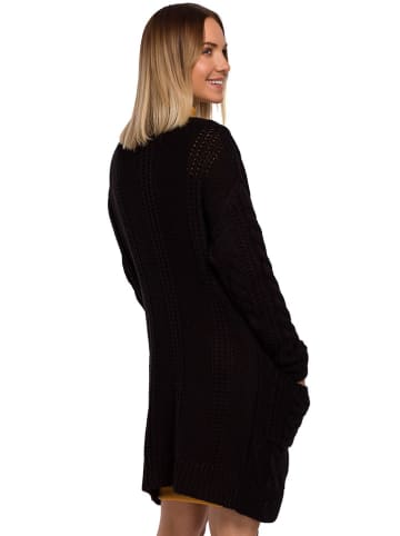 made of emotion Longcardigan in Schwarz