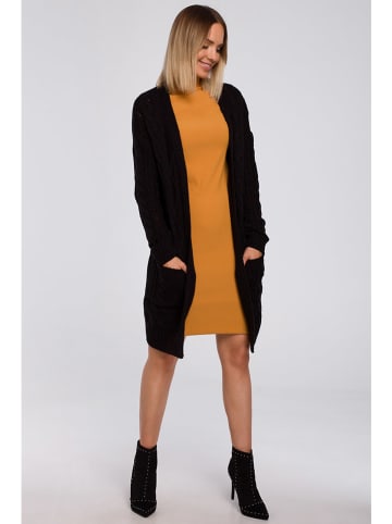 made of emotion Longcardigan in Schwarz