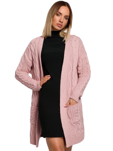 made of emotion Cardigan in Rosa