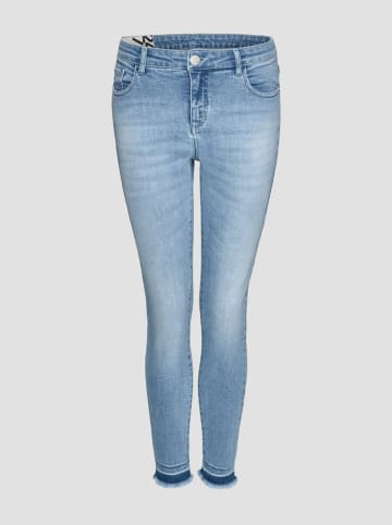 OPUS Dżinsy "Evita" - Skinny fit - w kolorze błękitnym