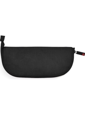 IRIS Bestecktasche in Schwarz - (B)24,5 x (H)10,5 x (T)1 cm