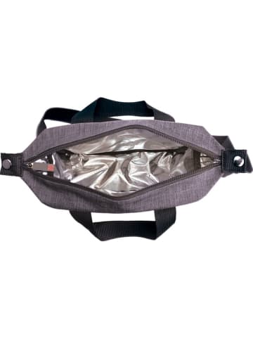 IRIS Isoliertasche "Urban" in Grau/ Schwarz - (B)18 x (H)22 x (T)13 cm