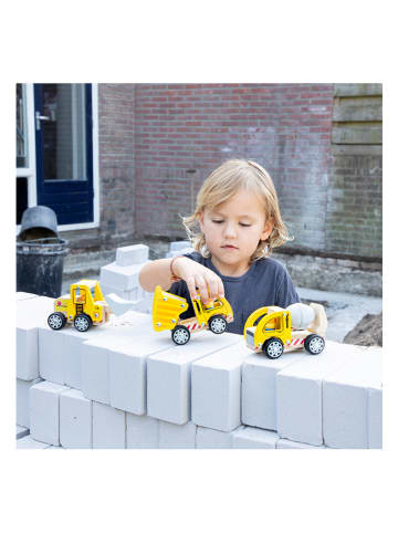 New Classic Toys 3er-Set: Baufahrzeuge - ab 18 Monaten