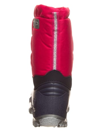 CMP Kozaki zimowe "Hanki" w kolorze granatowo-różowym