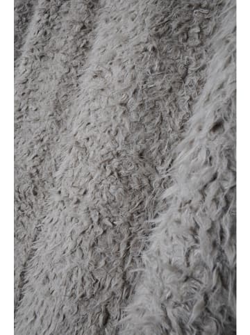 STOF France Ösenvorhang "Mouton" in Grau - (L)250 x (B)135 cm