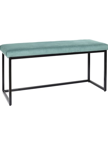 Rétro Chic Bank "Giulia" petrol - (B)100 x (H)49 x (D)39 cm