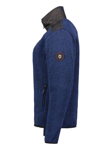 ANAPURNA Fleece vest "Typo" donkerblauw