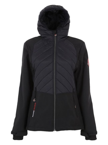 Peak Mountain Softshelljas "Ander" zwart