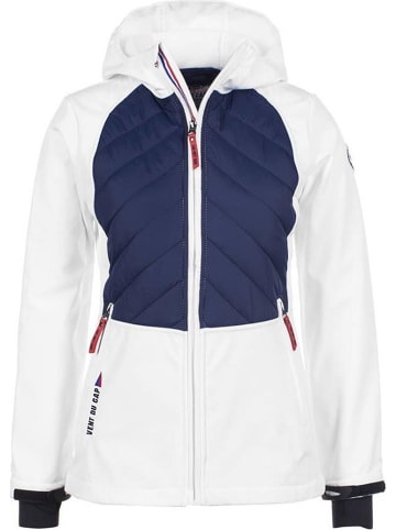 Vent du Cap Softshelljacke "Apver" in Weiß/ Dunkelblau