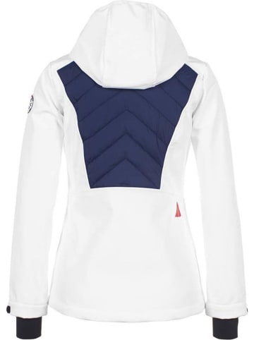 Vent du Cap Softshelljacke "Apver" in Weiß/ Dunkelblau