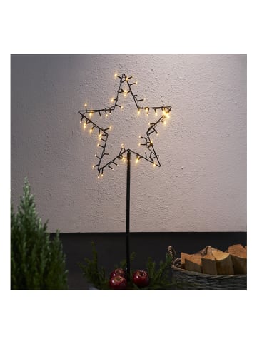 STAR Trading Ledtuinsteker "Spiky" warmwit - (B)32 x (H)92 cm