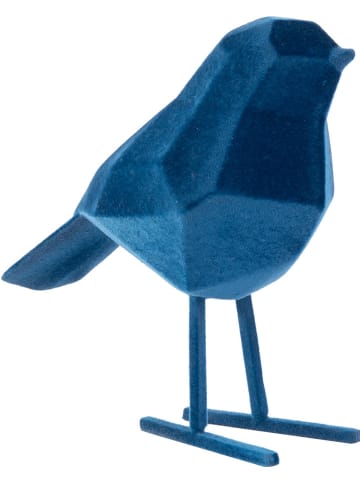 PT Living Decoratief object "Bird" donkerblauw - (H)17 cm