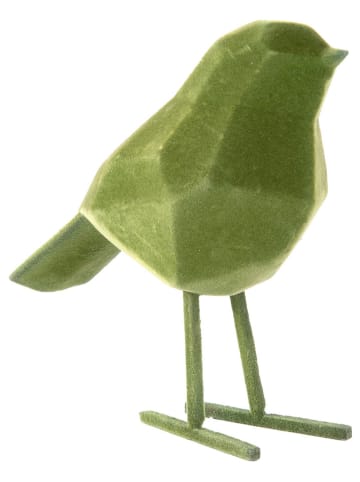 PT Living Decoratief object "Bird" groen - (H)17 cm