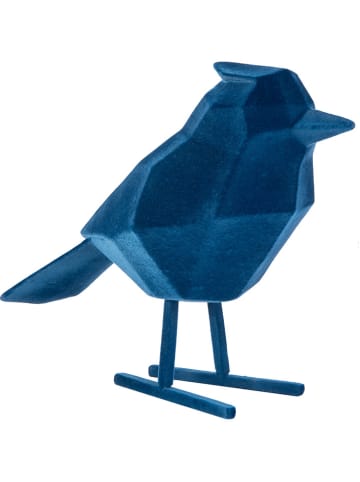 PT Living Decoratief object "Bird" donkerblauw - (H)24 cm