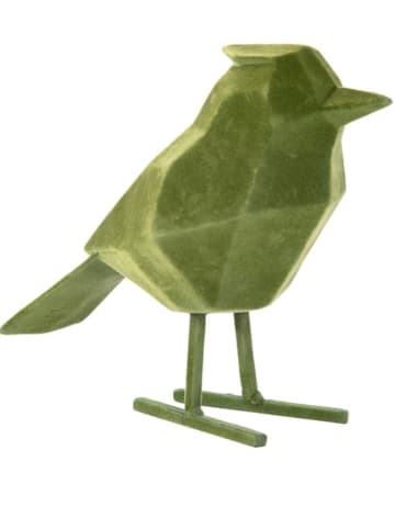 PT Living Decoratief object "Bird" groen - (H)24 cm