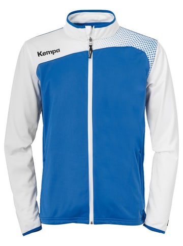 Kempa Trainingsjacke "Emotion" in Blau/ Weiß