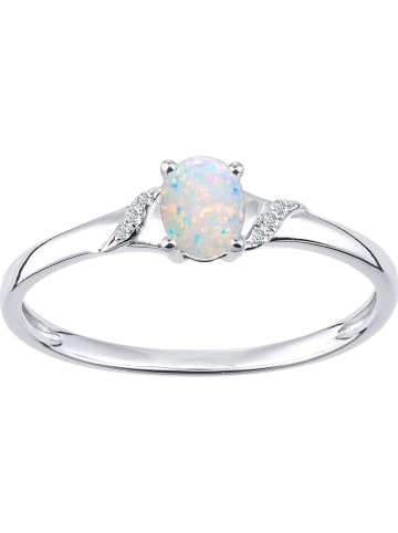 Revoni Weißgold-Ring mit Diamanten