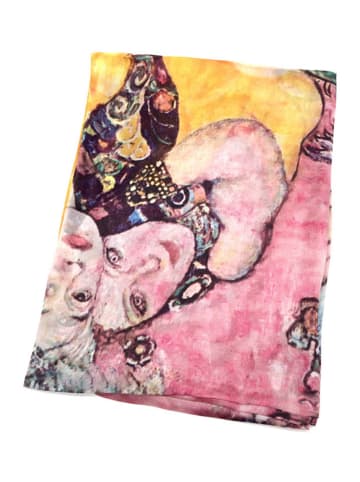 Made in Silk Zijden sjaal meerkleurig - (L)190 x (B)110 cm