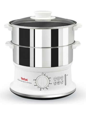Tefal Dampfgarer "VC1451" in Silber/ Weiß