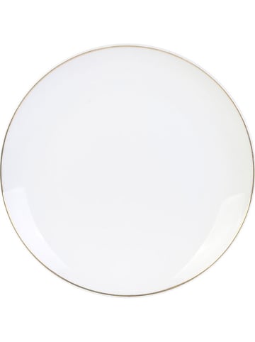 every ware 12er-Set: Frühstücksteller in Weiß - (H)2,4 x Ø 20,3 cm