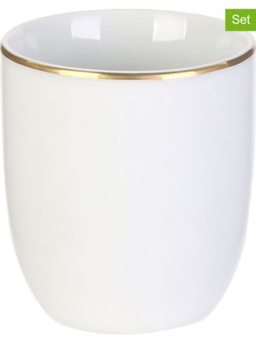 every ware 12er-Set: Becher in Weiß - 180 ml