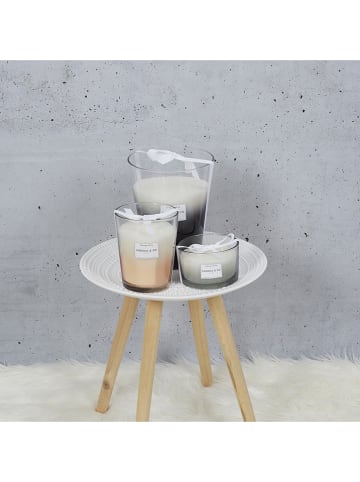 THE HOME DECO FACTORY Geurkaars "Harmony - Linen" zwart - 560 g