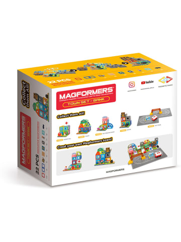 MAGFORMERS 22-delige magneetspeelset "Magformers Town" - 3 jaar